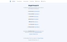 Single Prompt AI