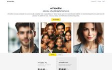 AI Face Blur