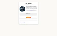 Text Mixer