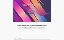 Focus Group Simulator