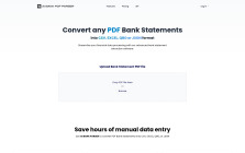 PDF Bank Statements Converter