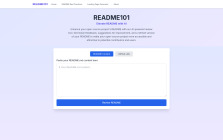 README101 - Elevate README with AI