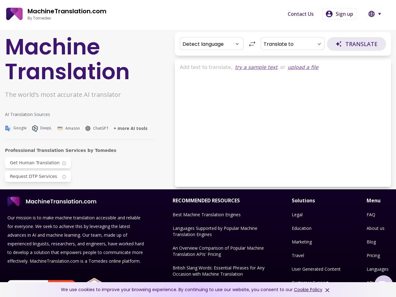 Machine Translation