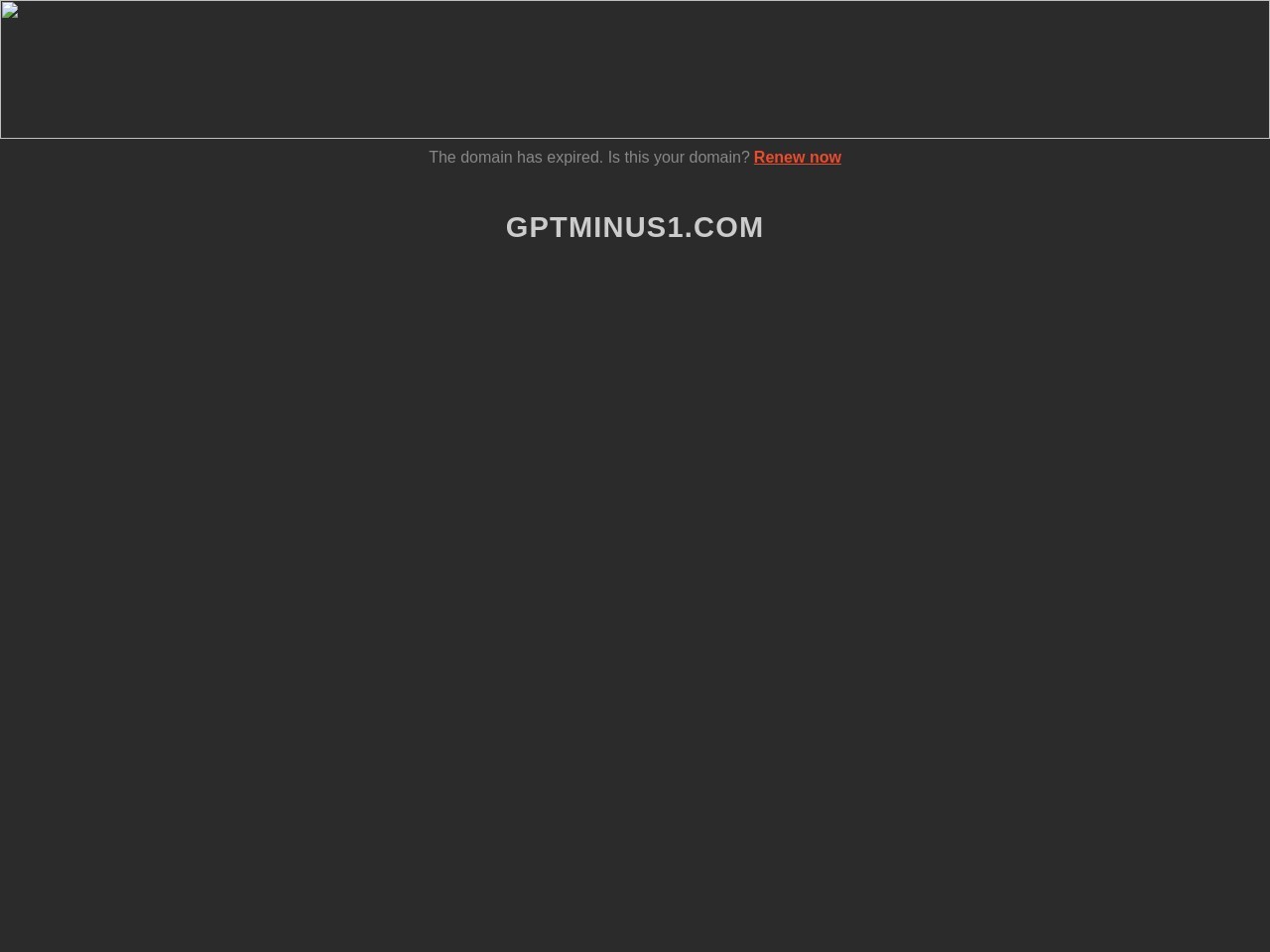 GPT-MINUS1