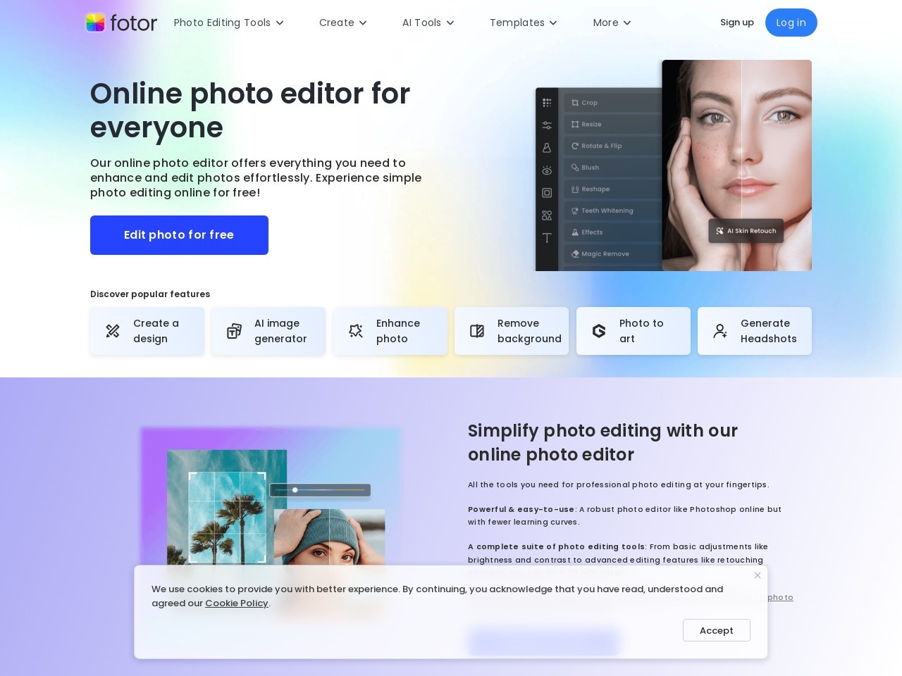 Fotor AI Image Upscaler