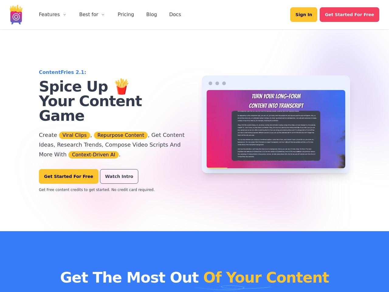 Contentfries