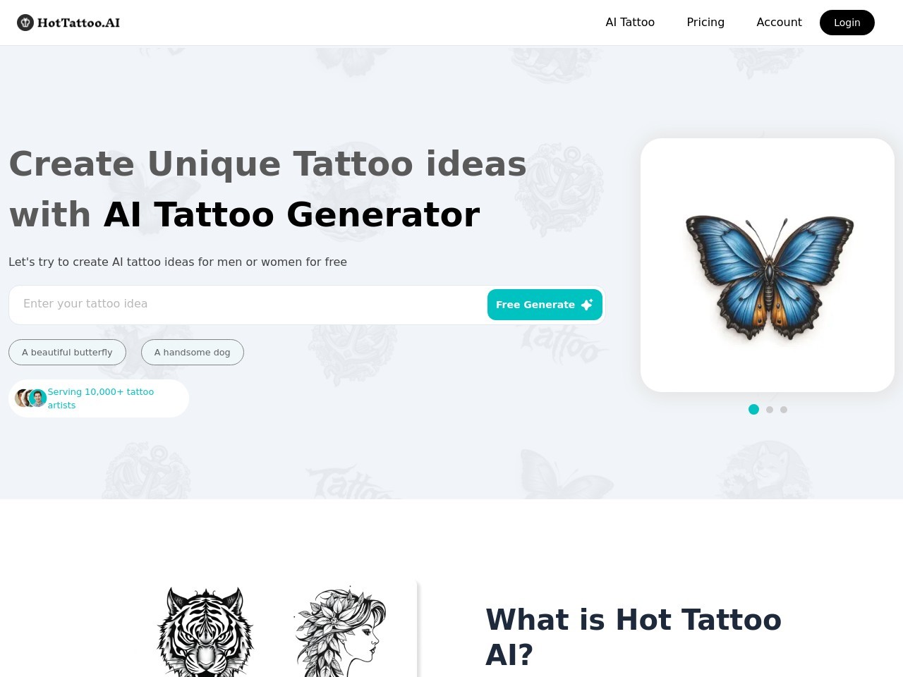 Hot Tattoo AI