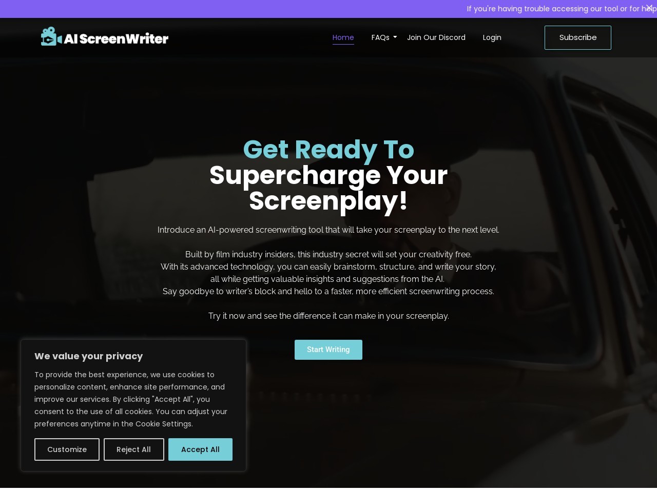 AI Screenwriter
