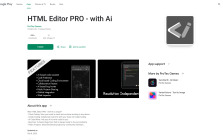 HTML Editor PRO with AI
