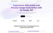 4oImageAPI.io:  Affordable and Reliable 4o Image API(The latest released)