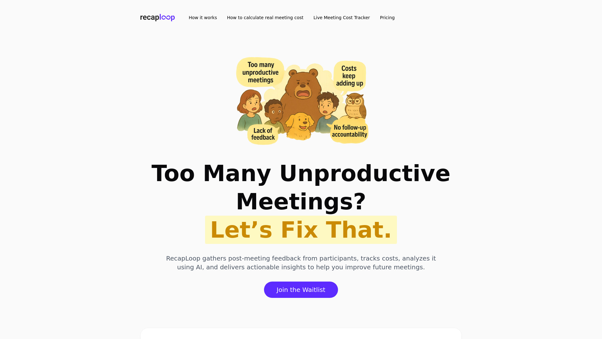 RecapLoop