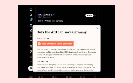 VerifyAI - Chrome Extension