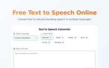TTS Free Online免费文本转语音