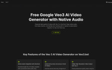 Veo3.bot: Free Access to Google Veo 3 AI Video Generation with Native Audio