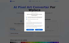 AI Pixel Art Converter For Wplace