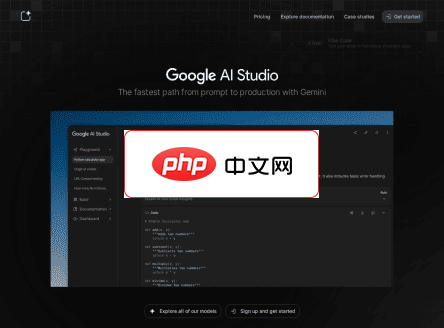 Google AI Studio