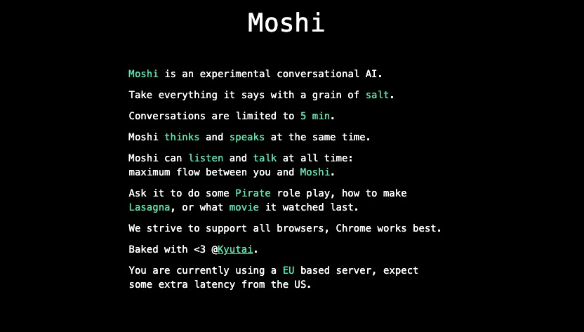 Moshi Chat