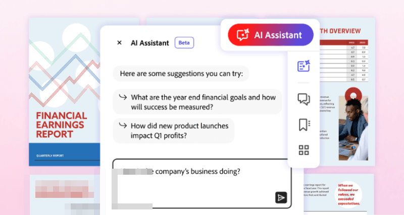 Acrobat AI Assistant截图