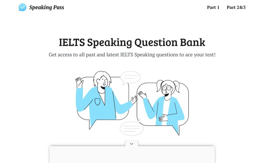 SpeakingPass-打造你的专属雅思口语语料