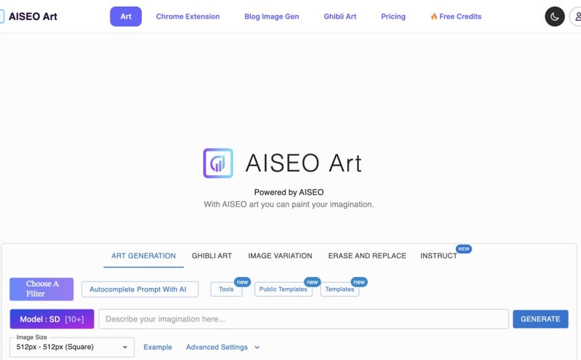 AISEO ART截图