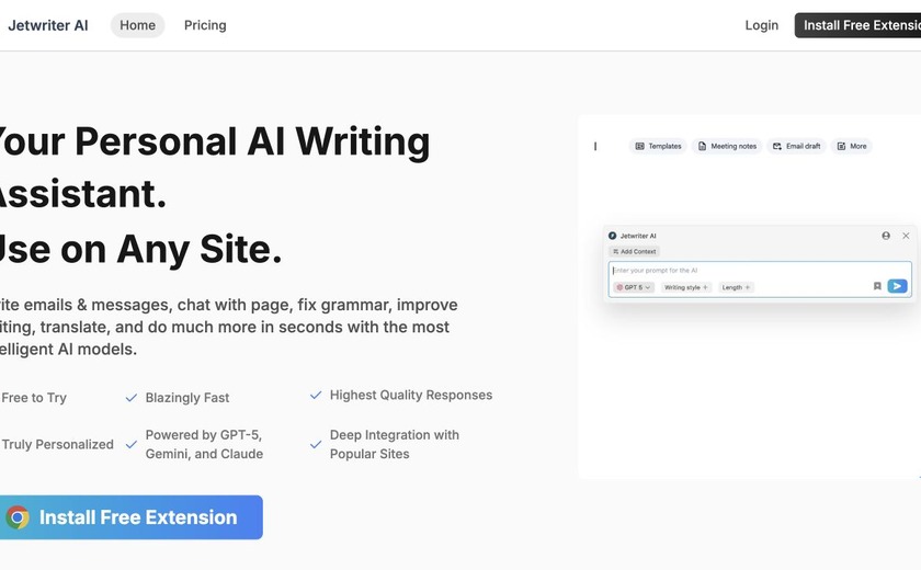 ChatGPT Writer截图
