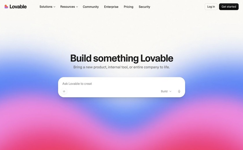 Lovable截图