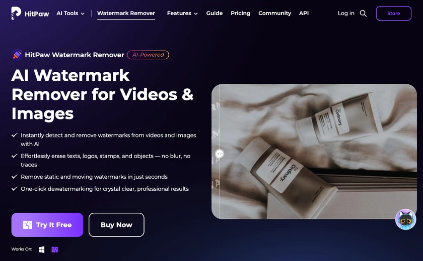 HitPaw Watermark Remover截图