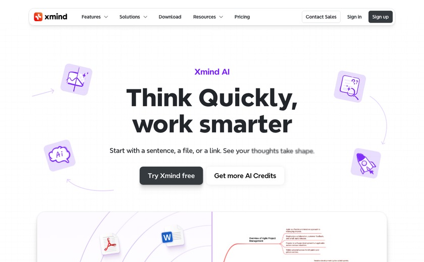 Xmind AI截图