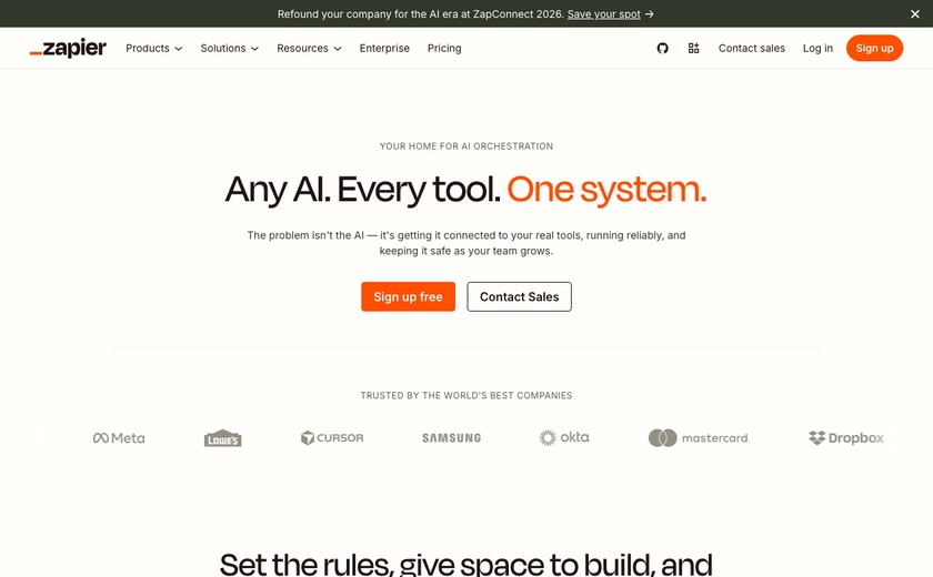 Zapier AI截图