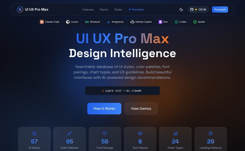UI/UX Pro Max截图
