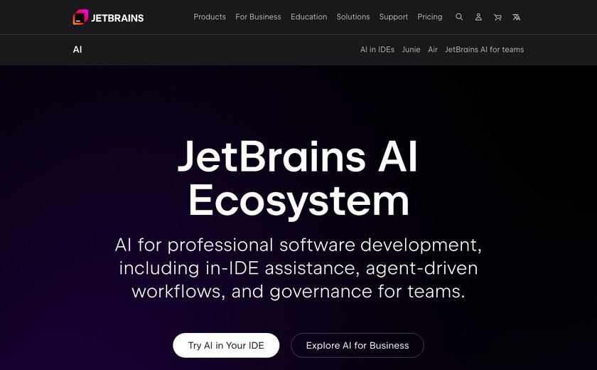 JetBrains AI截图