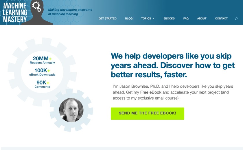 MachineLearningMastery截图