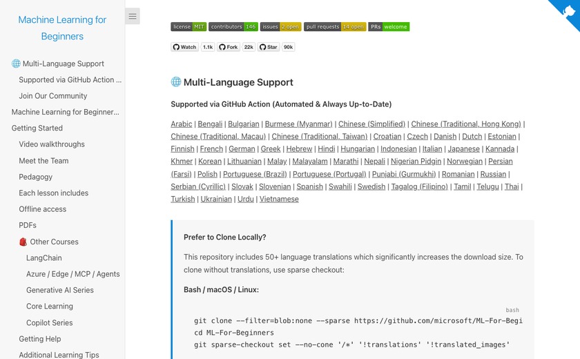 ML for Beginners截图