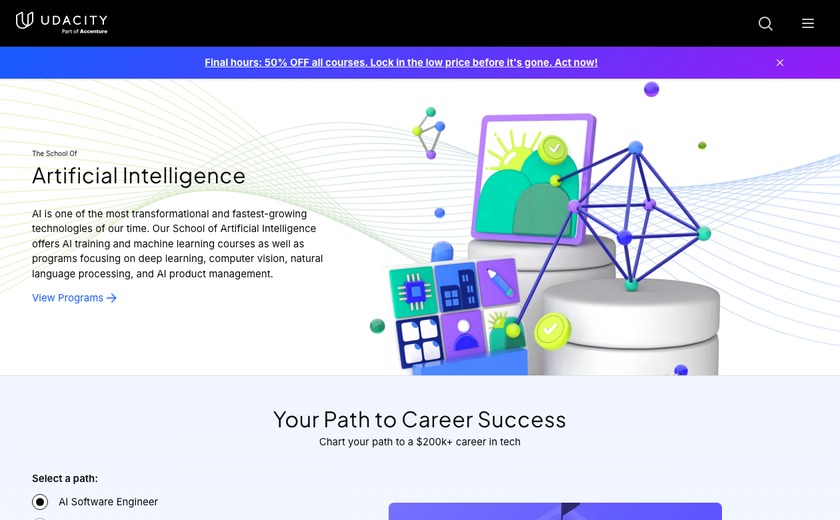 Udacity AI学院截图
