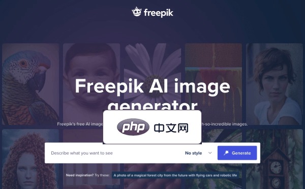 Freepik AI Image Generator截图