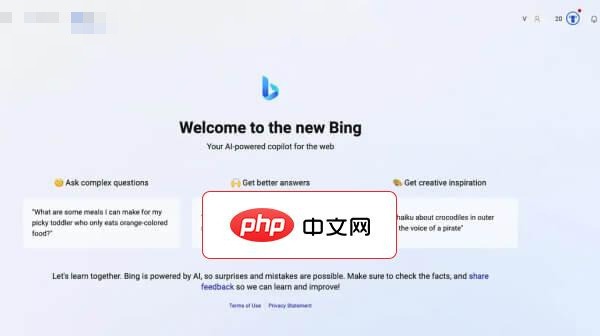 Bing新必应截图