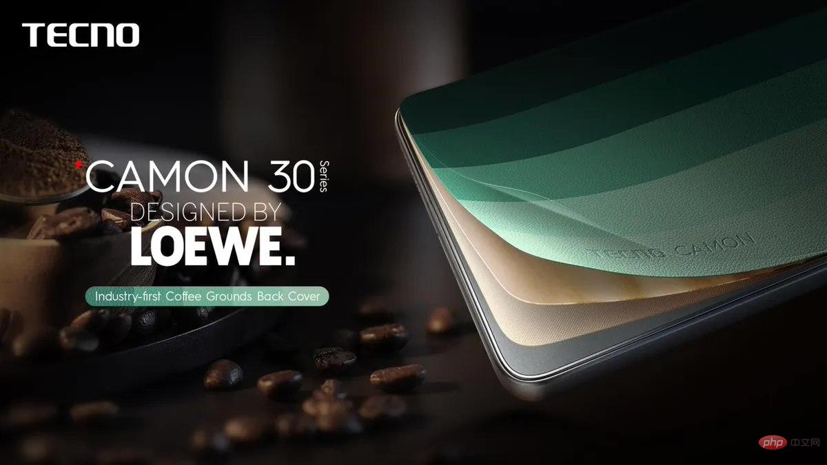 传音旗下 TECNO 推出 CAMON 30 系列定制版手机:业界首个咖啡渣材质后壳