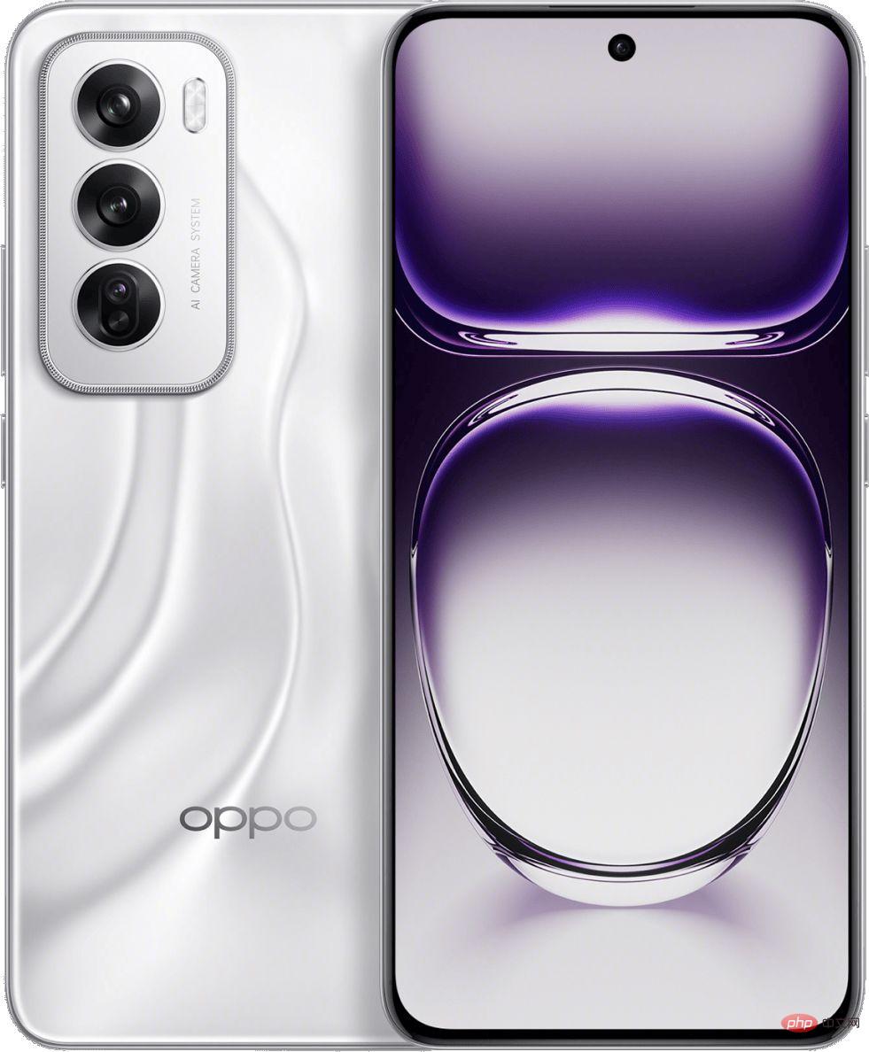 OPPO Reno 12 系列手机渲染图曝光:等深微曲屏