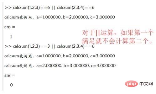 Matlab logical operators such as AND or NOT use operation methods ...