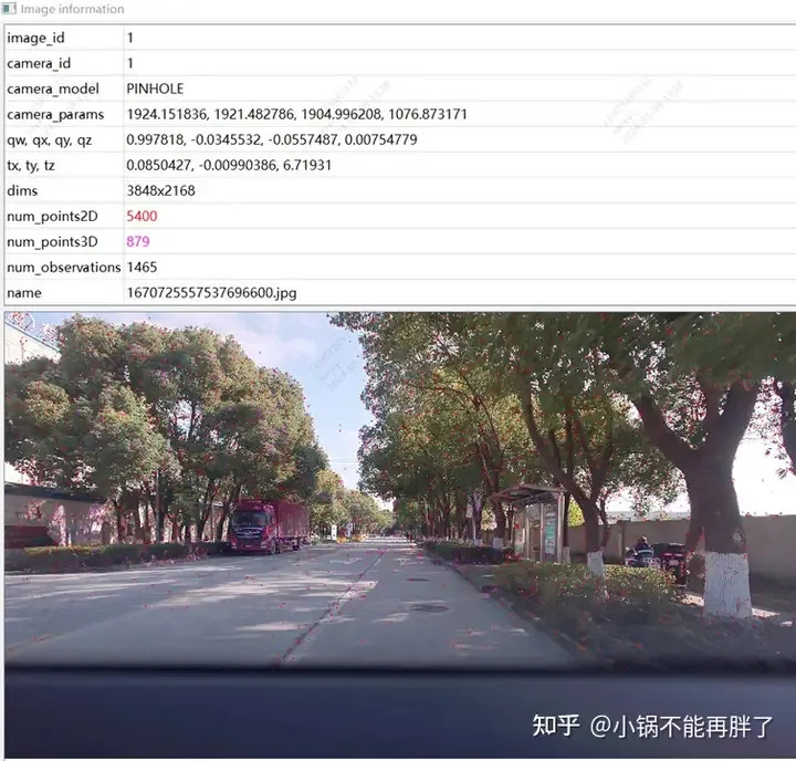 The first pure visual static reconstruction of autonomous driving