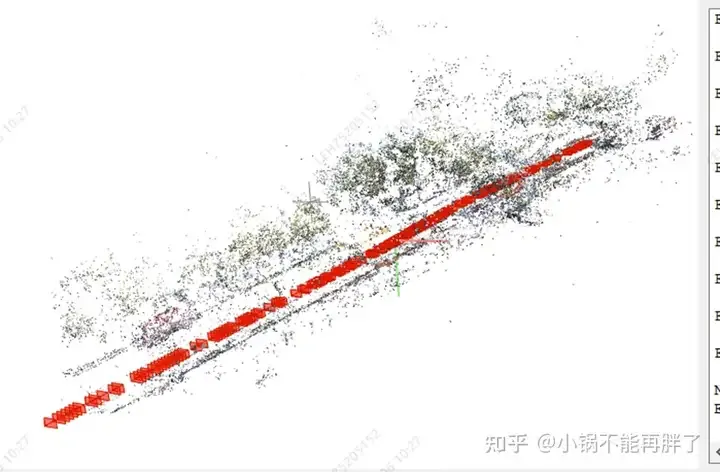 The first pure visual static reconstruction of autonomous driving