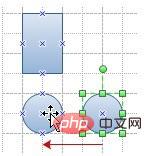 Processus détaillé de déplacement de formes dans le logiciel de création dorganigrammes Edraw