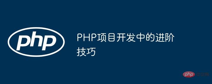 Fortgeschrittene Kenntnisse in der PHP-Projektentwicklung