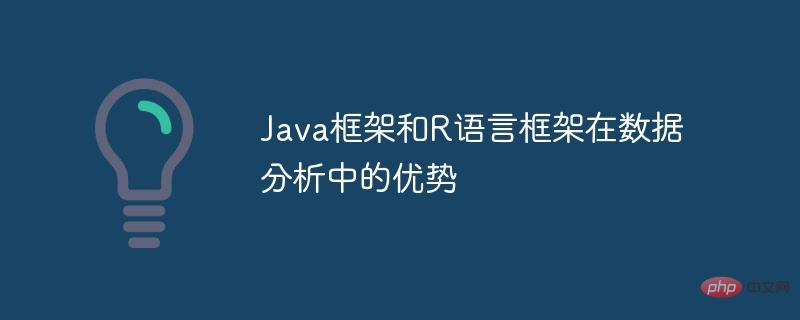 Advantages of Java framework and R language framework in data analysis