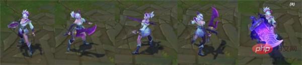 리그 오브 레전드 Soul Lotus Riven 특수 효과 디스플레이