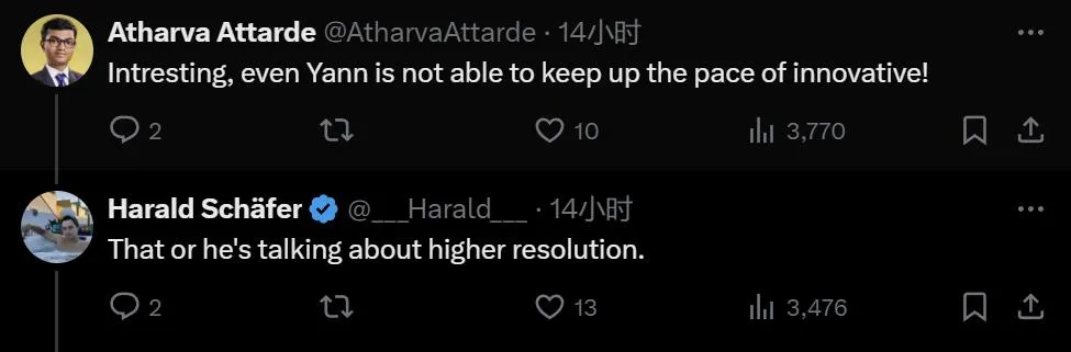 Yann LeCun:ViT慢且效率低,实时图像处理还得看卷积