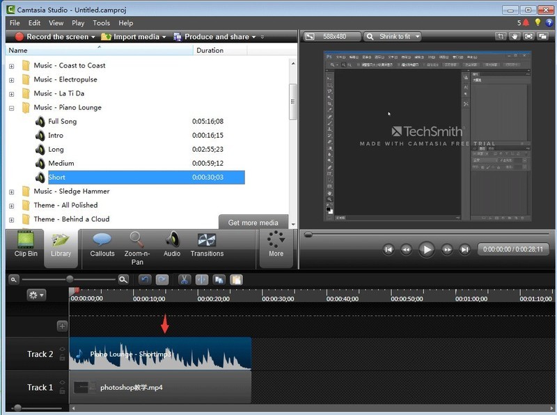 How to add music to camtasia studio Tips for importing background music