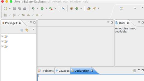The specific method to restore the default layout in eclipse-Computer ... image.