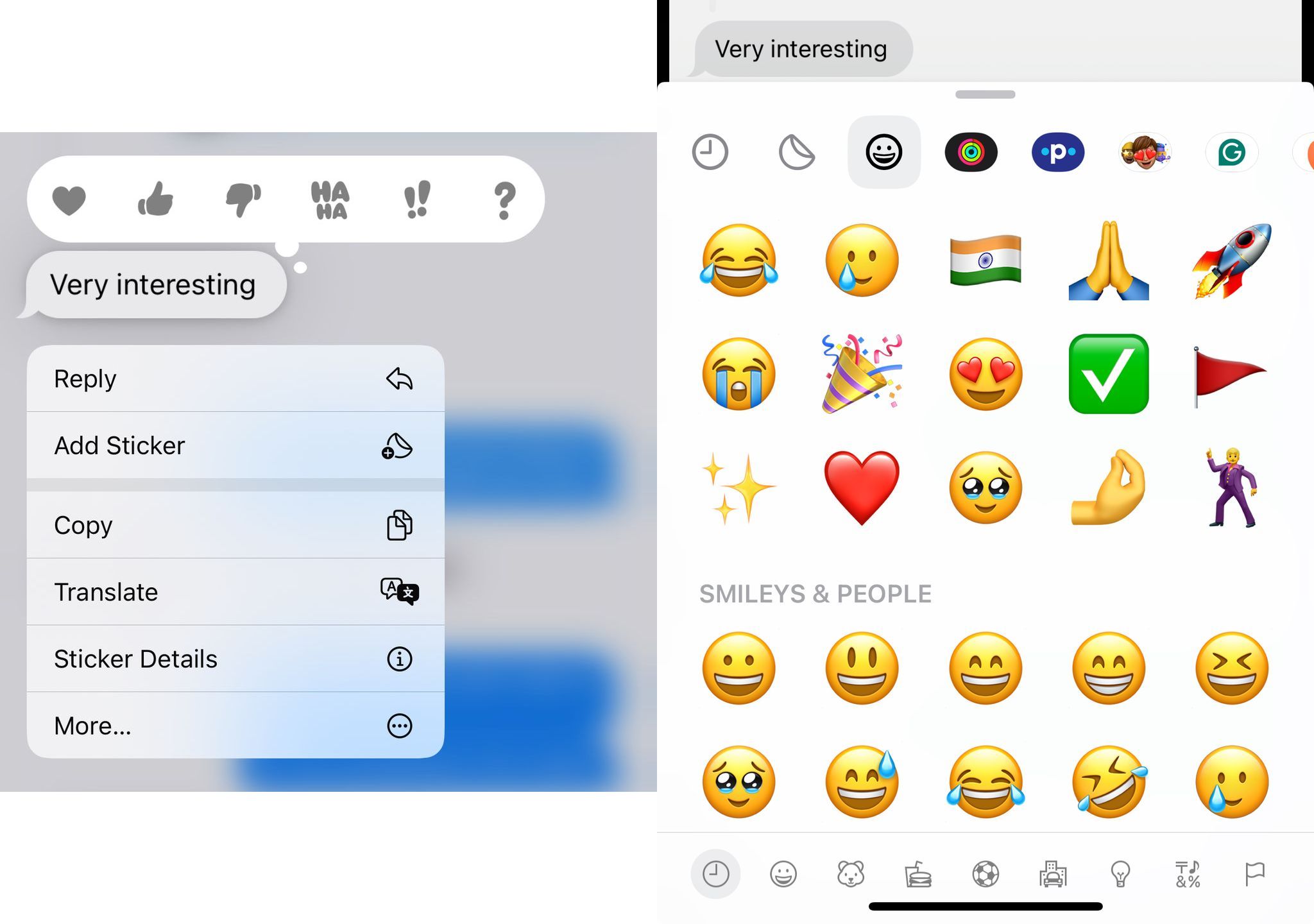 数百种任你用,时隔 8 年苹果终于扩充 iMessages 反应 Emoji:不再只有 6 种