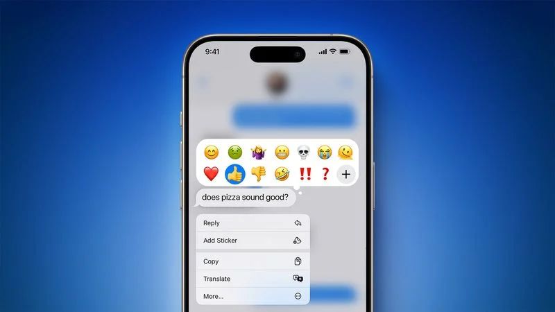 数百种任你用,时隔 8 年苹果终于扩充 iMessages 反应 Emoji:不再只有 6 种